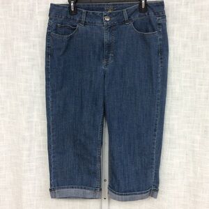 Riders by Lee Size 14 Medium Blue Jean Capris